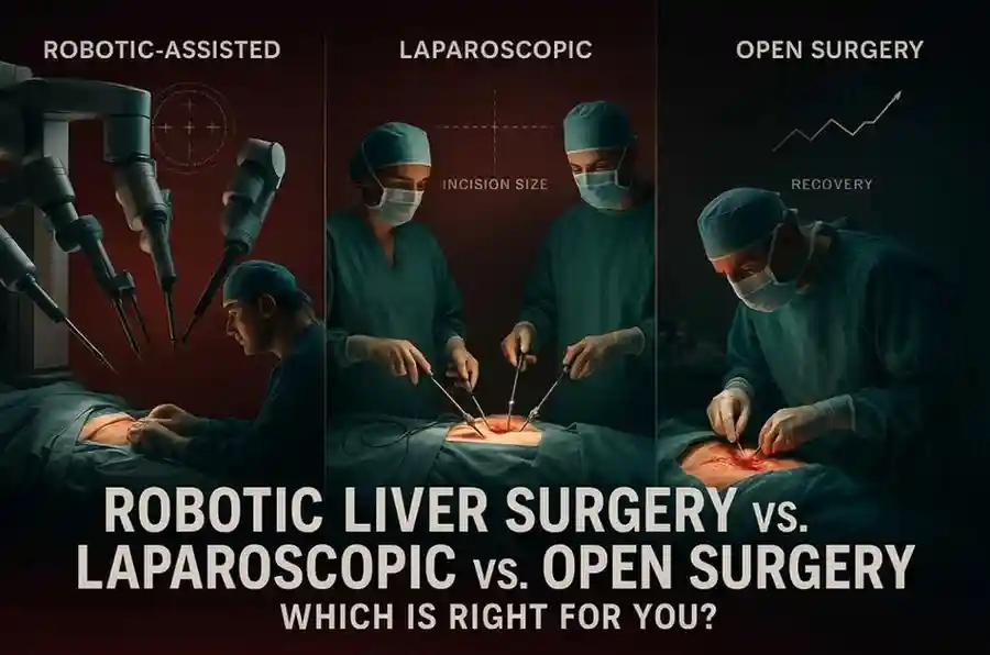 Robotic Liver Surgery vs Laparoscopic vs Open Surgery Which Is Right for You