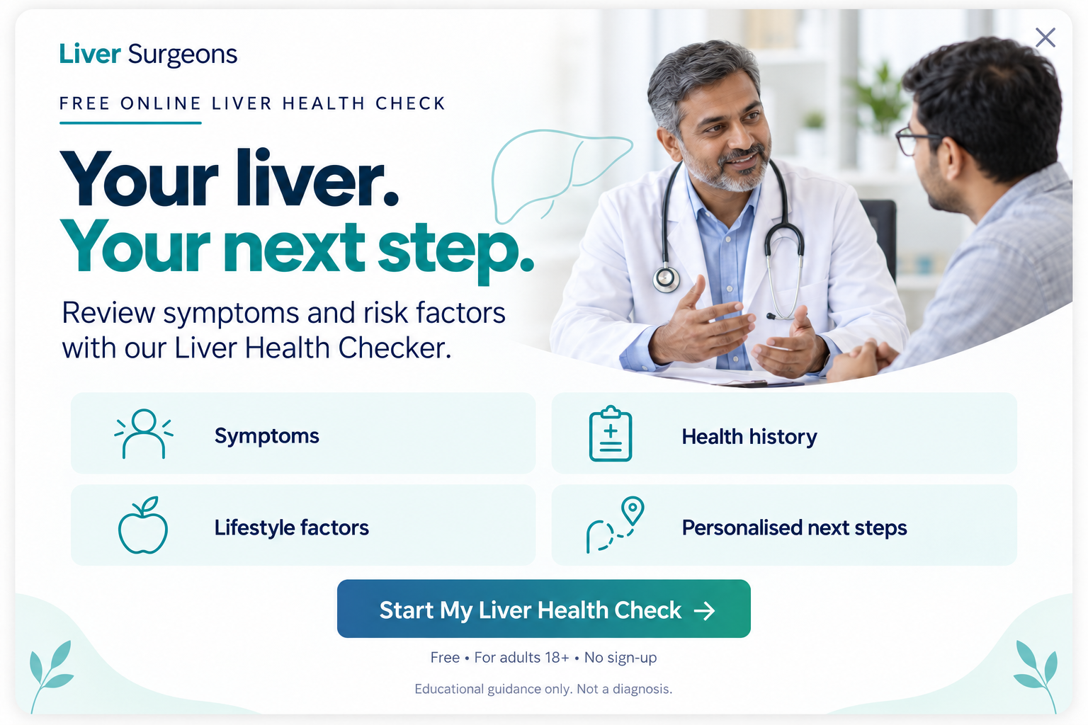 Liver Health Checker: Online Liver Health Check by Liver Surgeons
